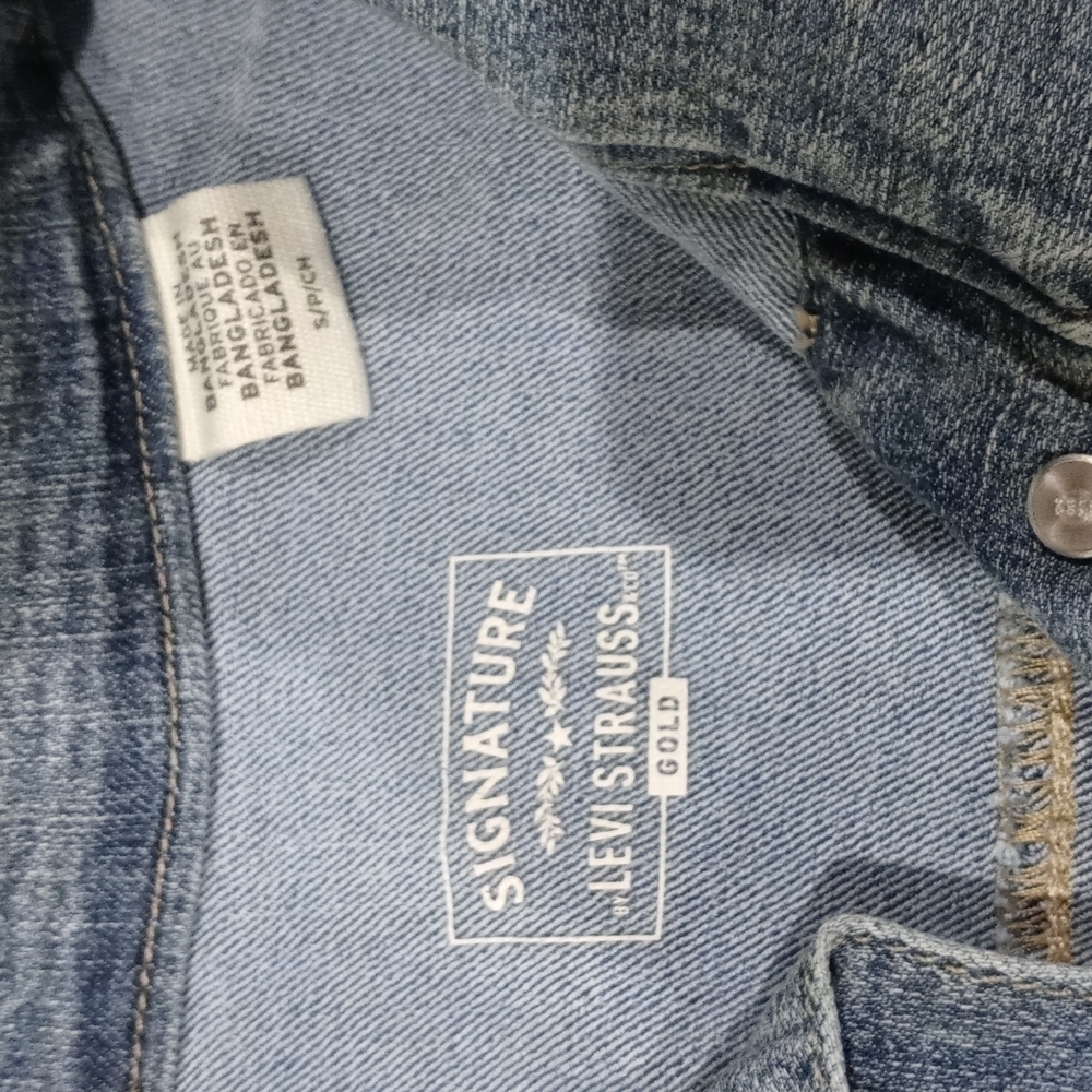 LEVI'S jean jacket Junior small - Picture 2 of 2